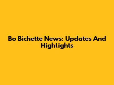 Bo Bichette News: Updates And Highlights
